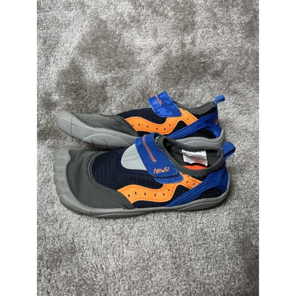 NeatZ‎ Kids Water Shoes Size 13/1 Blue Orange Mesh Fast Drying - Picture 8 of 8